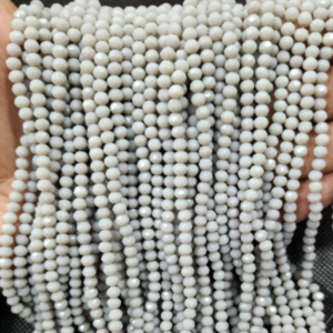 GLASS CRYSTAL OPECK GREY BEADS