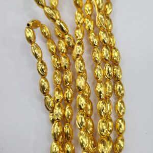 4X6MM OVAL LINING BRASS BEADS