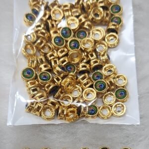 6MM ROUND PEACOCK