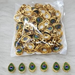 6X8MM DROP PEACOCK