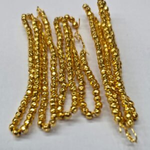 3MM CHANDLA BALL GOLDEN(ANTI-TARNISH)
